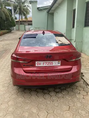 Hyundai Elantra 2017 Red
