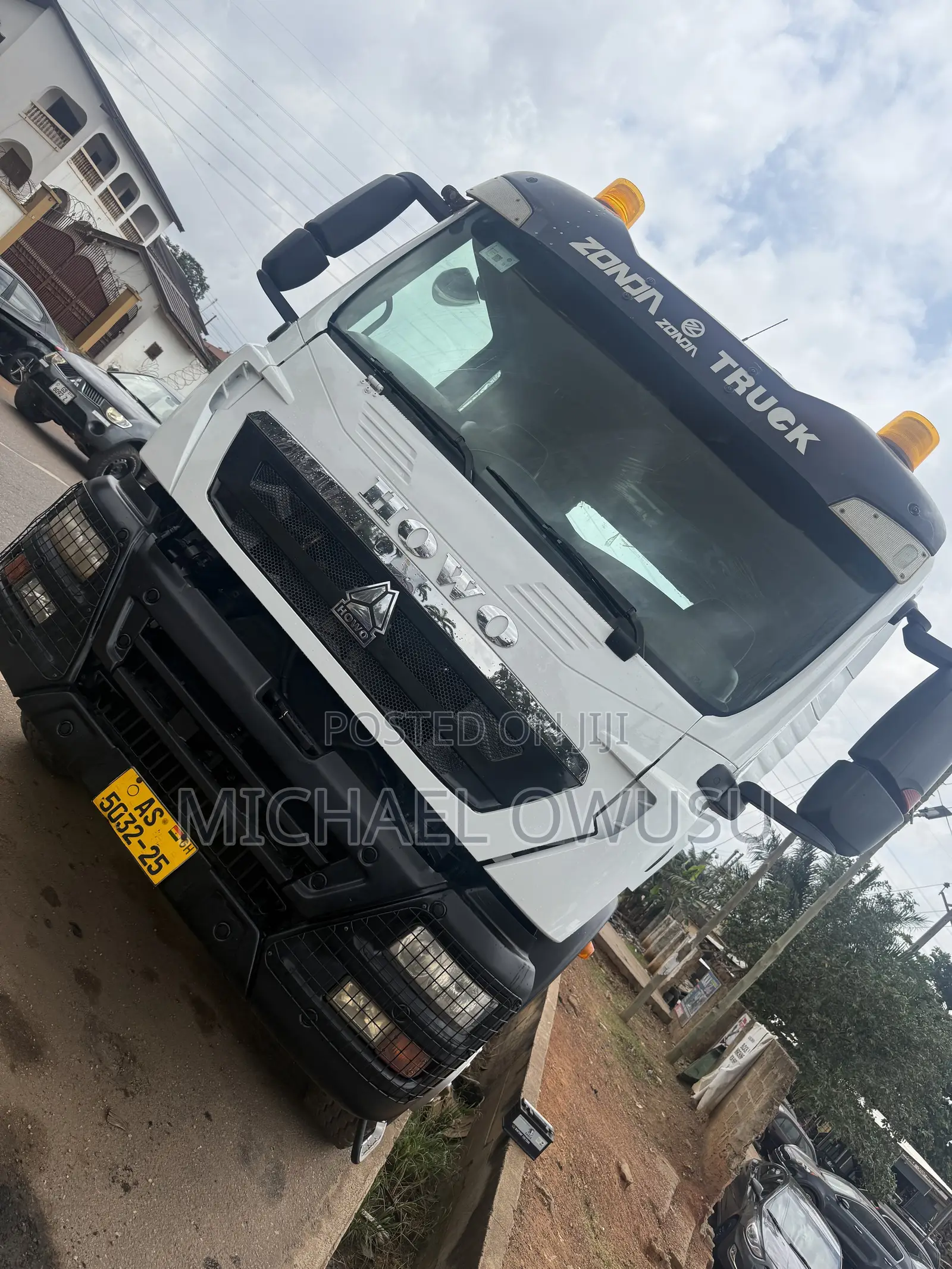 Howo Trailer 2025 White