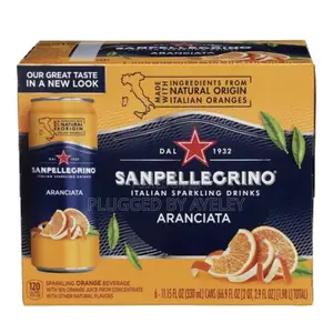 San Pellegrino Orange and Lemon Pack of 24