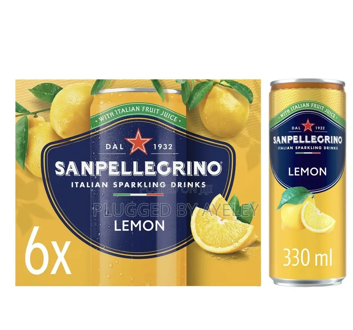 San Pellegrino Orange and Lemon Pack of 24
