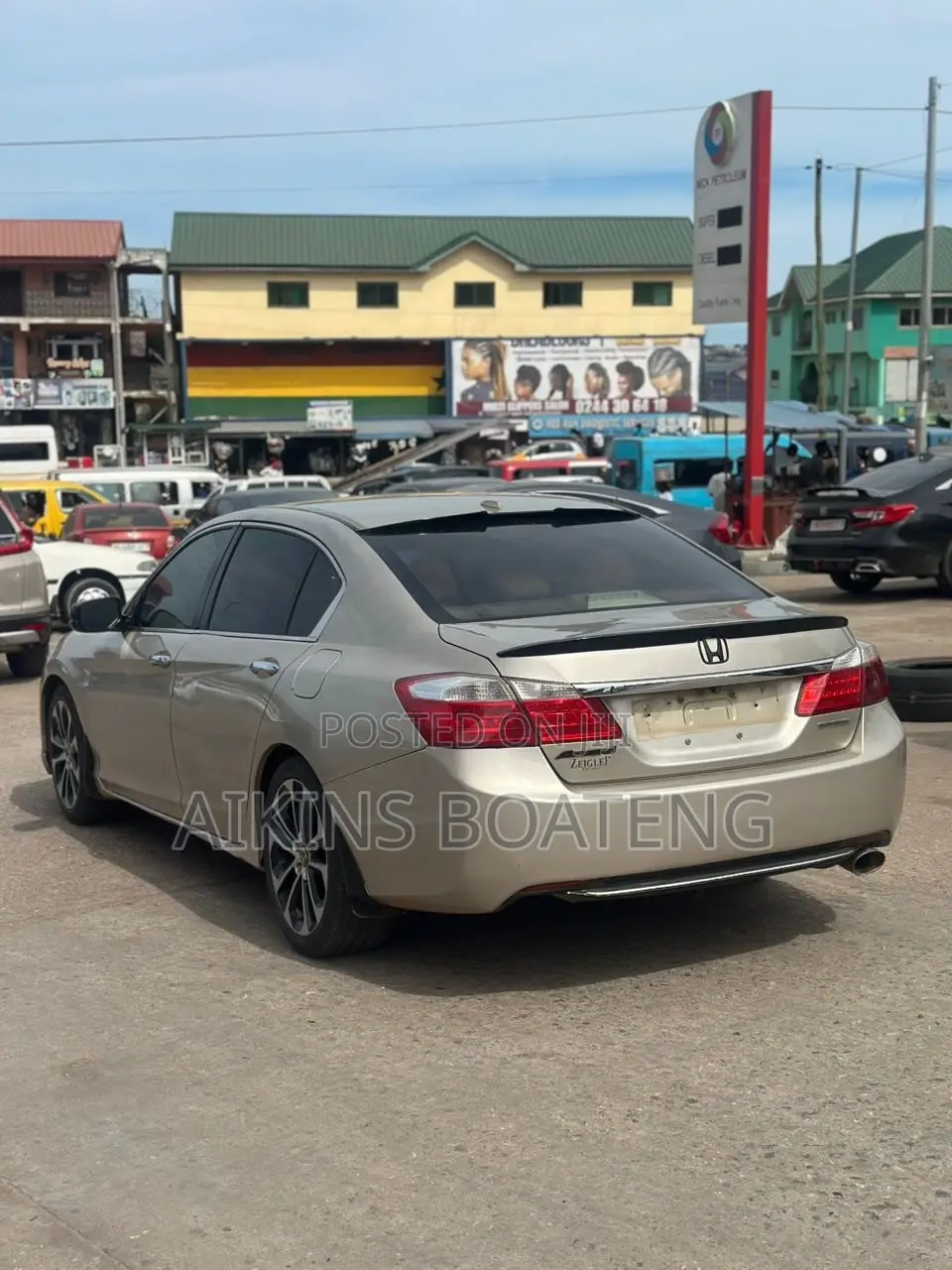 Honda Accord 2014 Gold