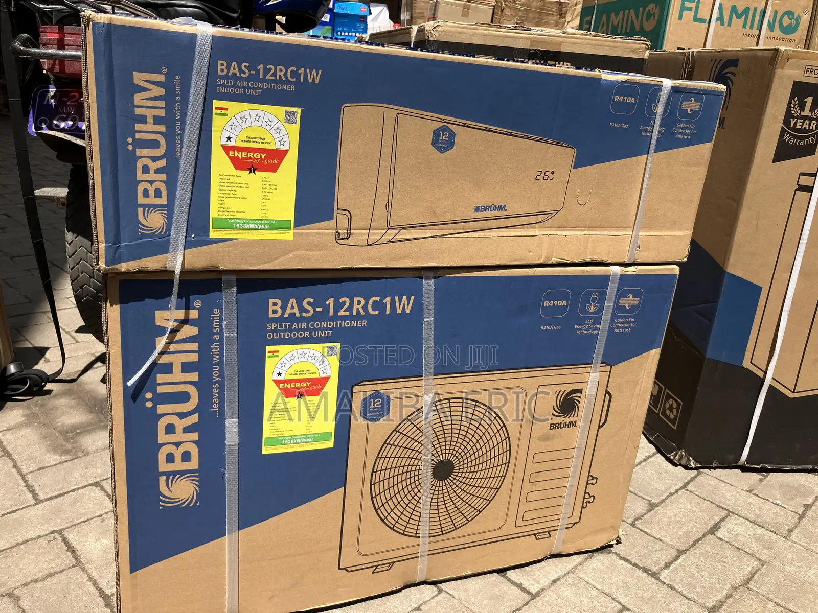 Enjoy Quality Bruhm 1.5hp Split AC