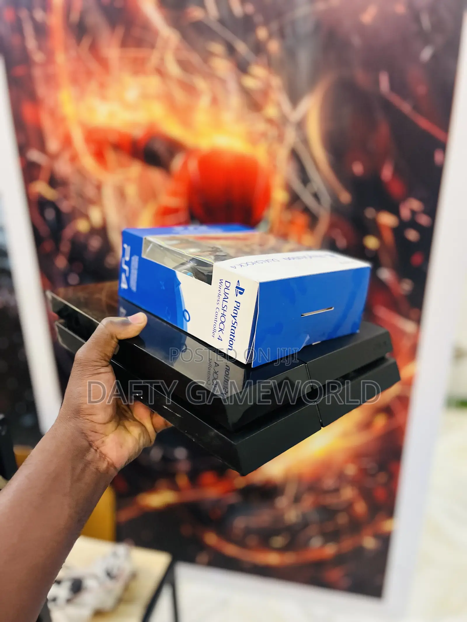 Ps4 Fat With Loaded Games and 2 Controllers Available
