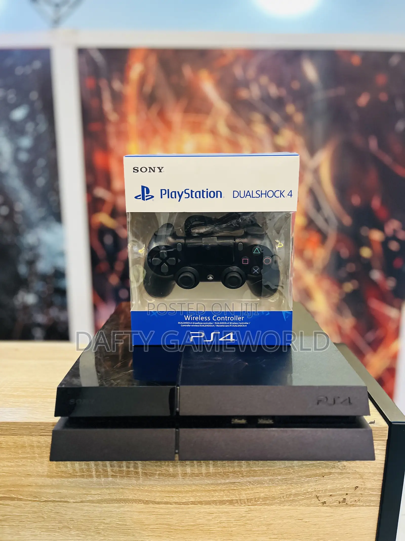 Ps4 Fat With Loaded Games and 2 Controllers Available