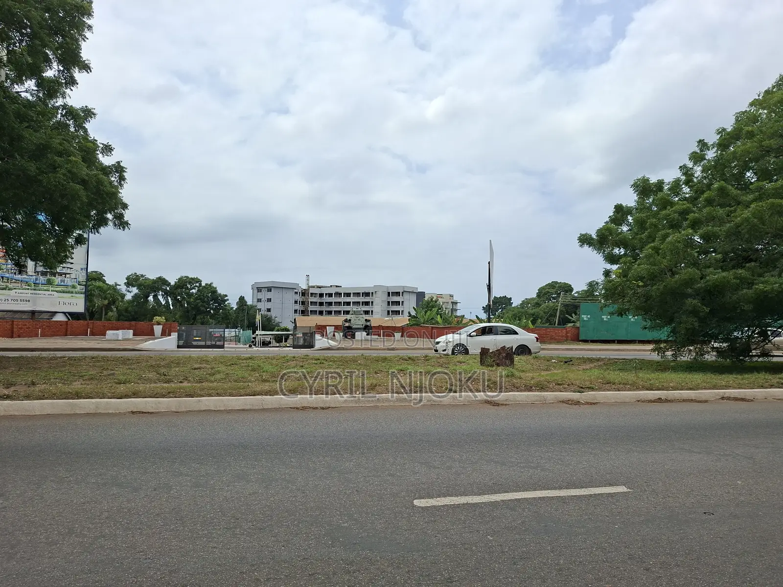 Commercial Land With Structure 6.7 Acres for Sale Opposite 37 Hospital
