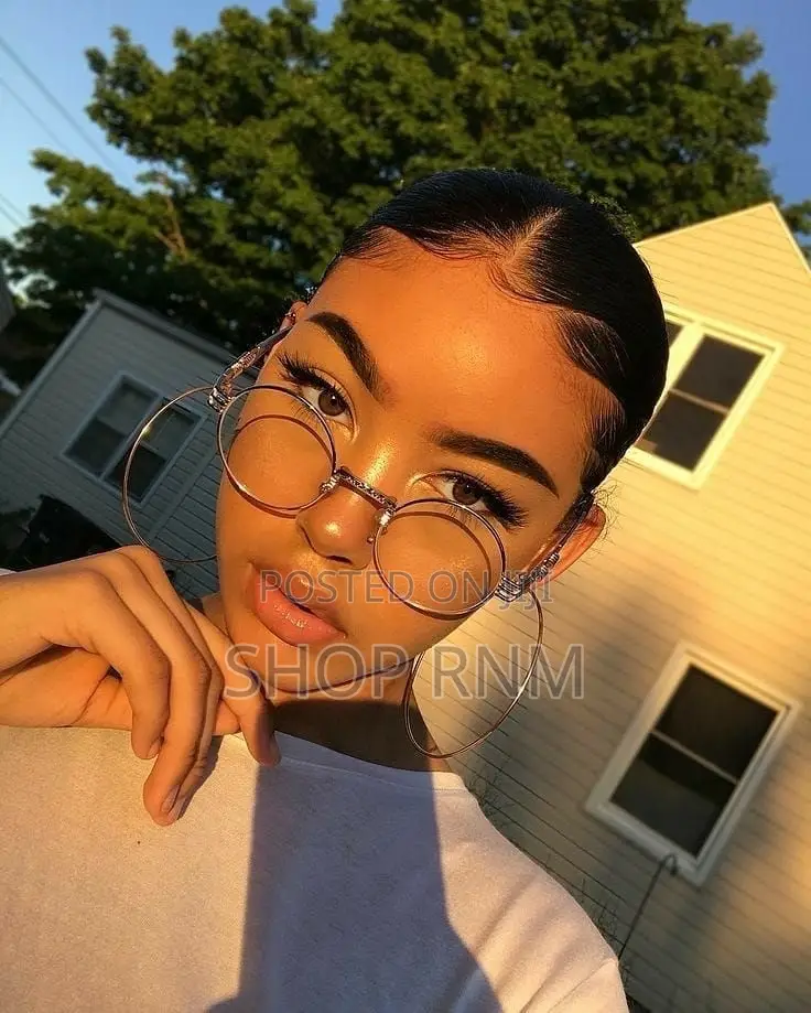 Round Clear Glasses