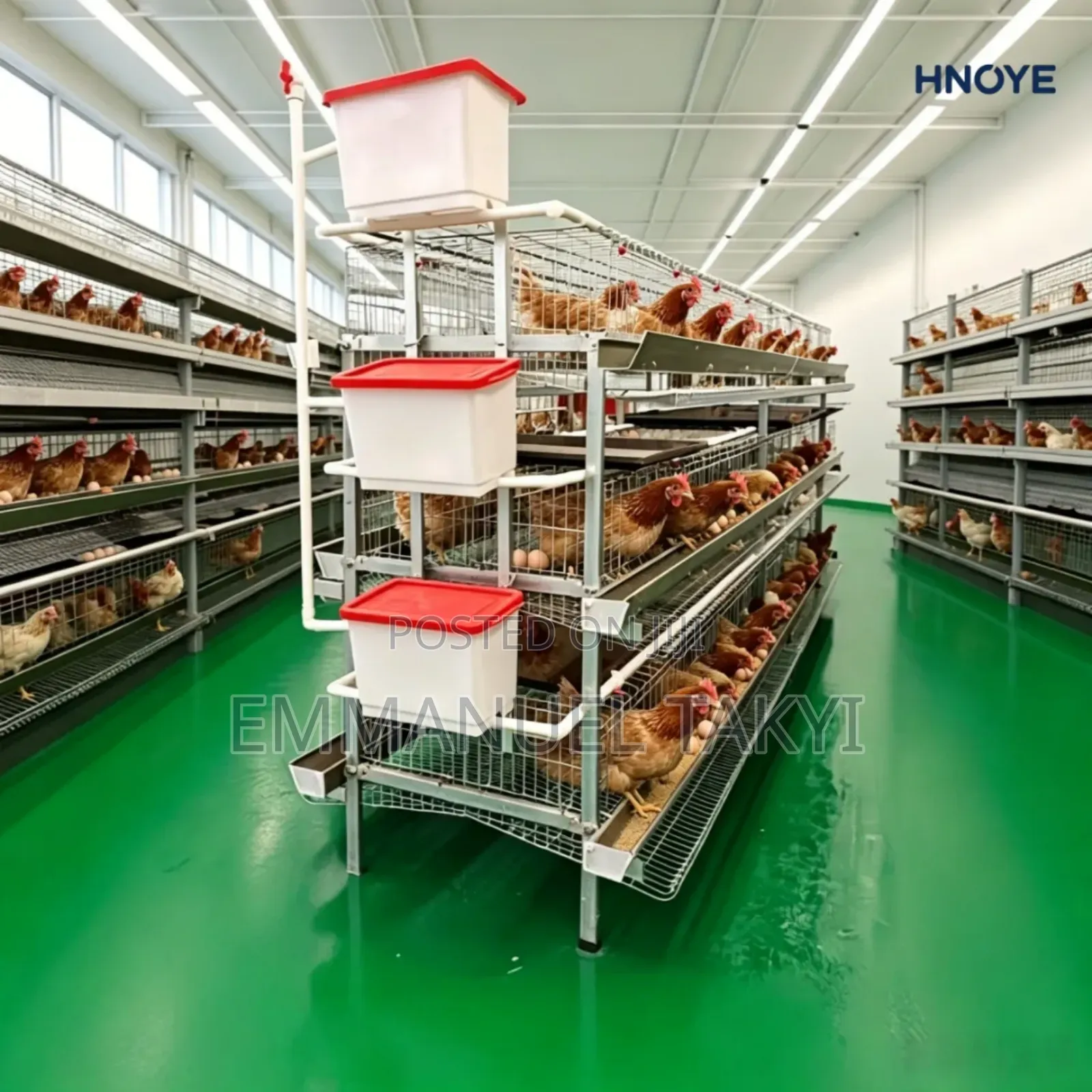 Chicken Cage H-Type 3-Tier