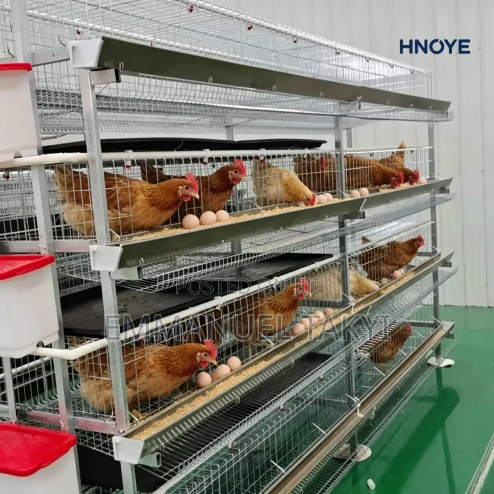 Chicken Cage H-Type 3-Tier
