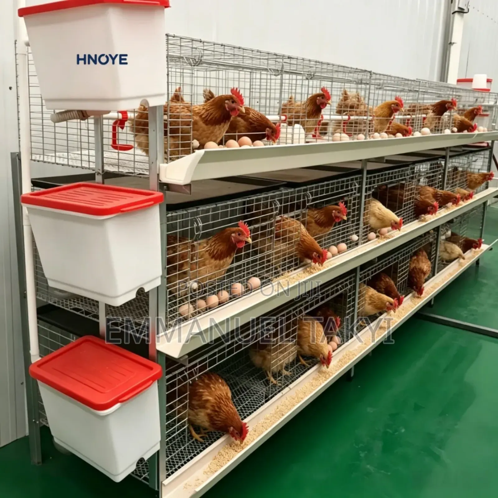 Chicken Cage H-Type 3-Tier