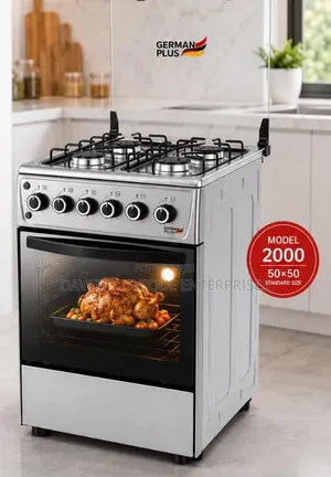 4in1 Gas Burner German Plus Oven With Auto Ignition, Oven and Grill