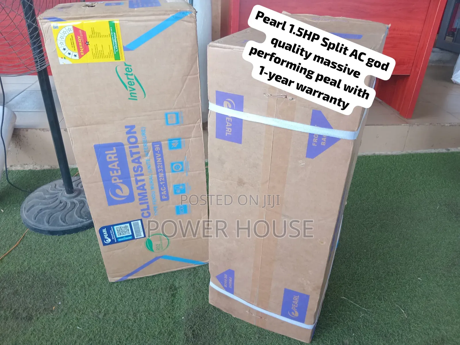 "Long-Lasting and High-Performance Pearl 1.5HP Split AC Fast Chill Low