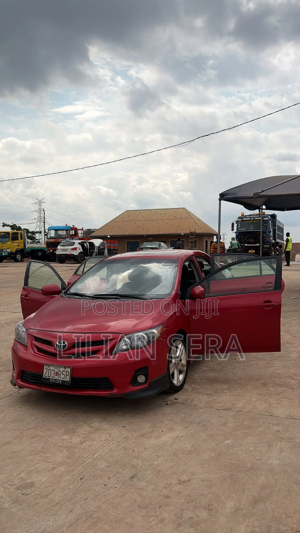 Toyota Corolla S Special Edition 4dr Sedan (1.8L 4cyl 4A) 2013 Red