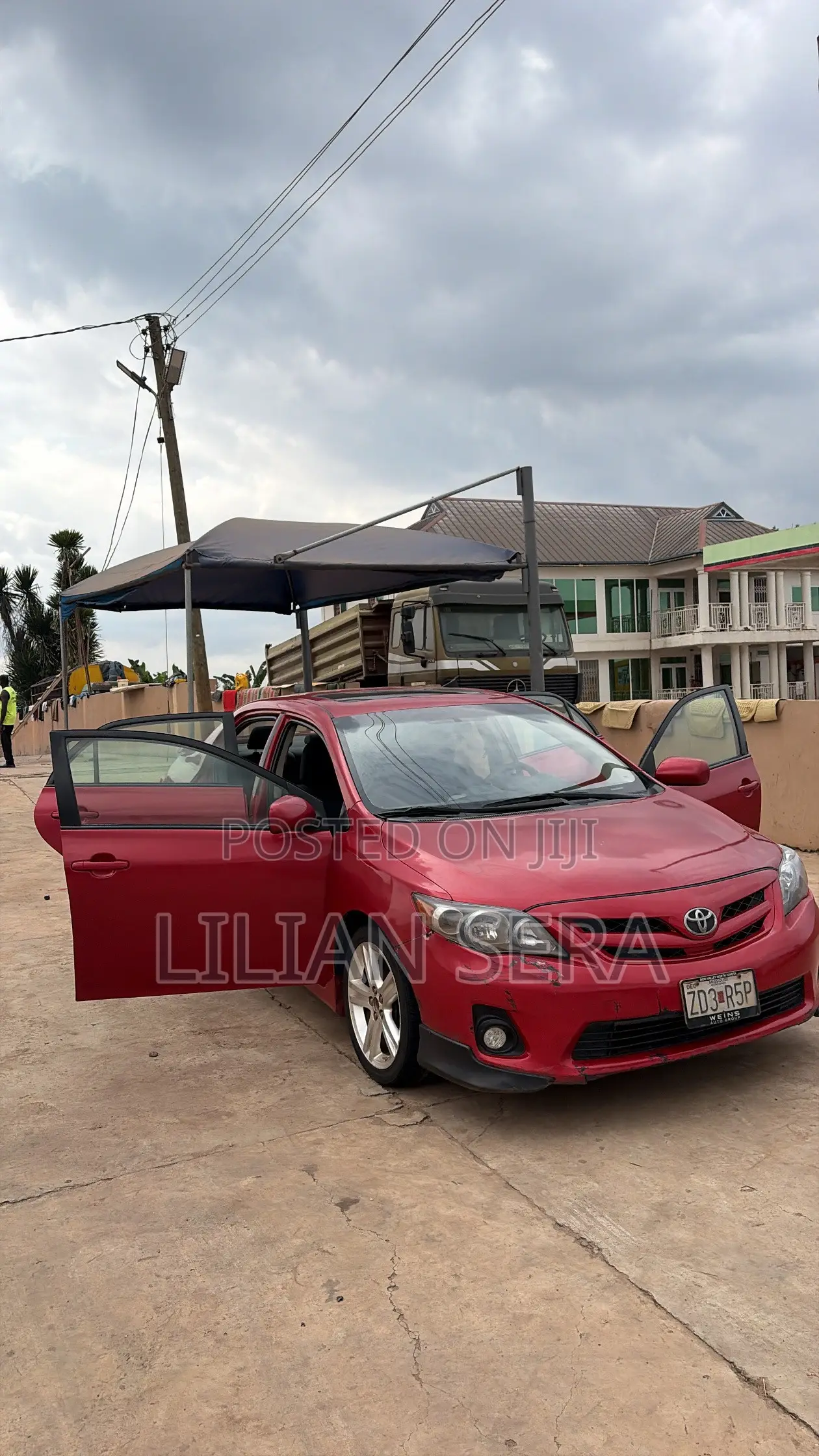 Toyota Corolla S Special Edition 4dr Sedan (1.8L 4cyl 4A) 2013 Red