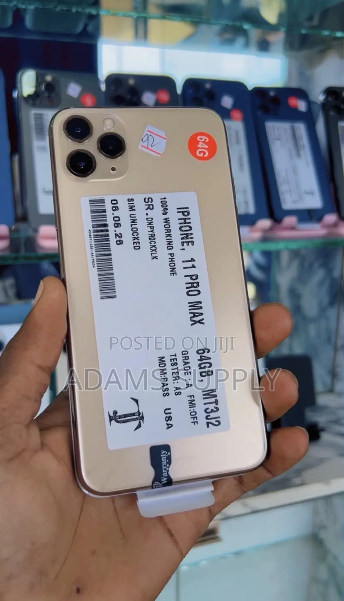 Apple iPhone 11 Pro Max 64 GB Gold