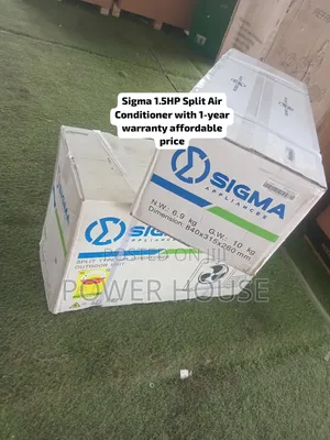 "Experience Superior Cooling Durability With Sigma 1.5HP Split AC