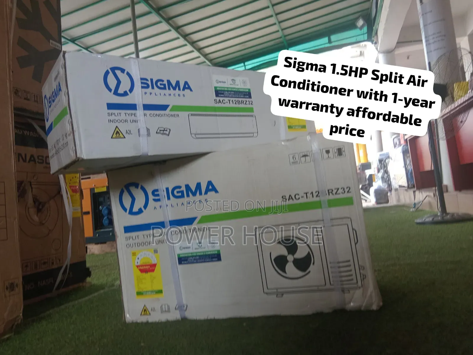 "Quality-Crafted Sigma 1.5HP Split AC for Fast, Efficient Cooling