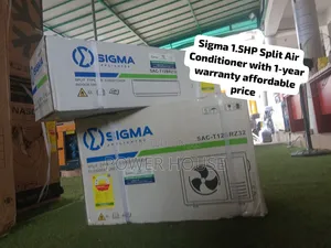 "Quality-Crafted Sigma 1.5HP Split AC for Fast, Efficient Cooling