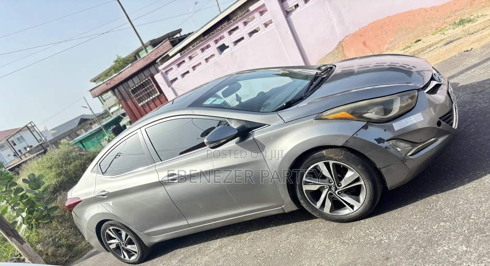 Hyundai Elantra Limited 4dr Sedan (1.8L 4cyl 6A) 2015 Gray