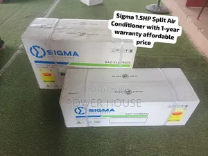"Best Quality Sigma 1.5HP Split AC for Quick, Efficient Cooling