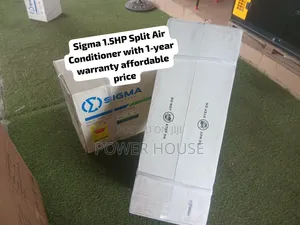 "Best Quality Sigma 1.5HP Split AC for Quick, Efficient Cooling