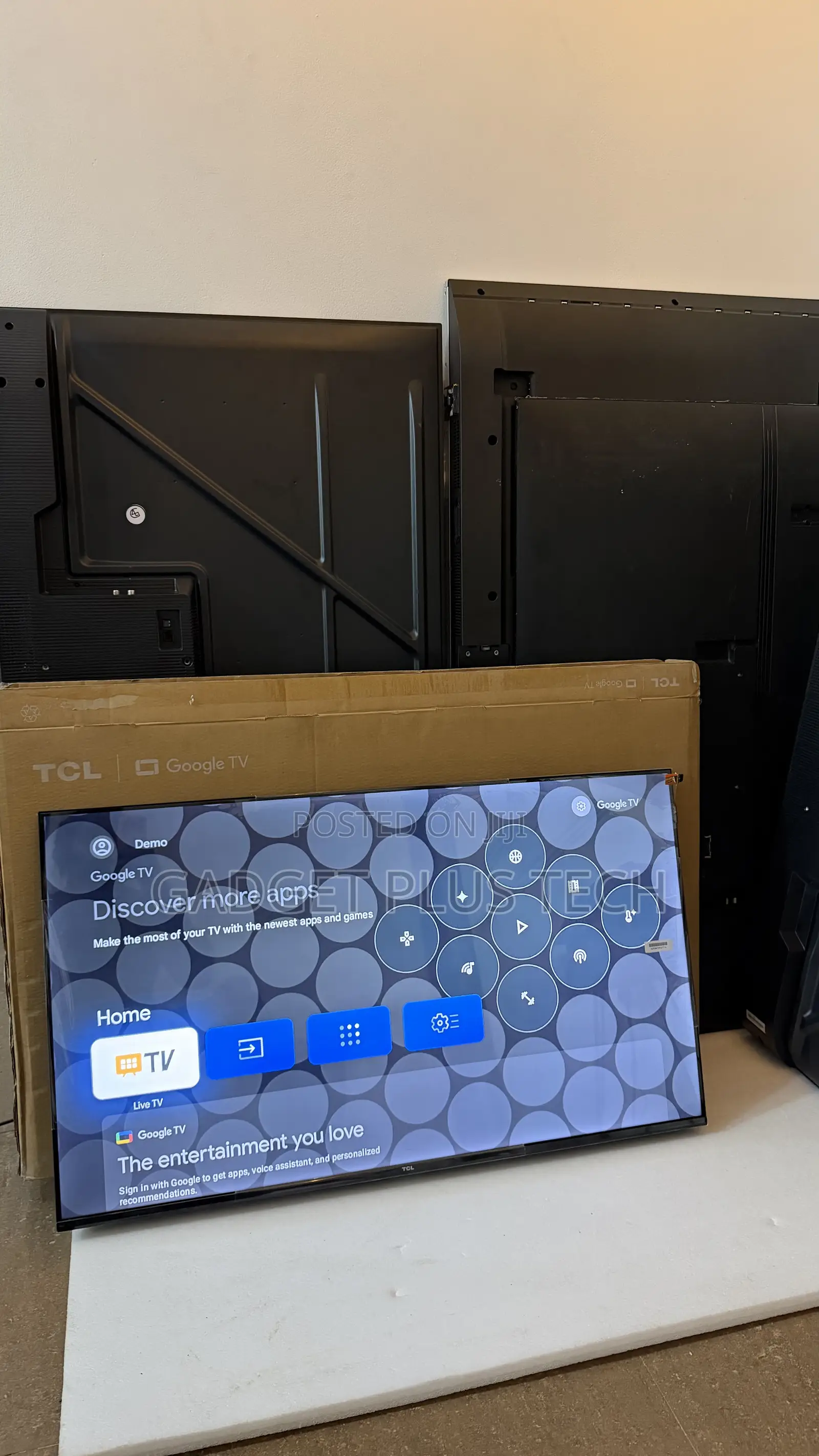 2026 43” TCL Premium QLED Google TV (Box & Accessories Available)