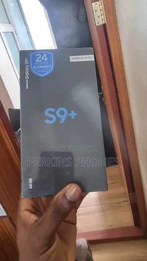 New Samsung Galaxy S9 Plus 64 GB Black