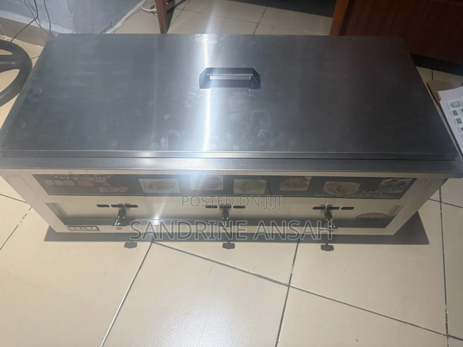 Commercial Gas Deep Fryer 38 Liters