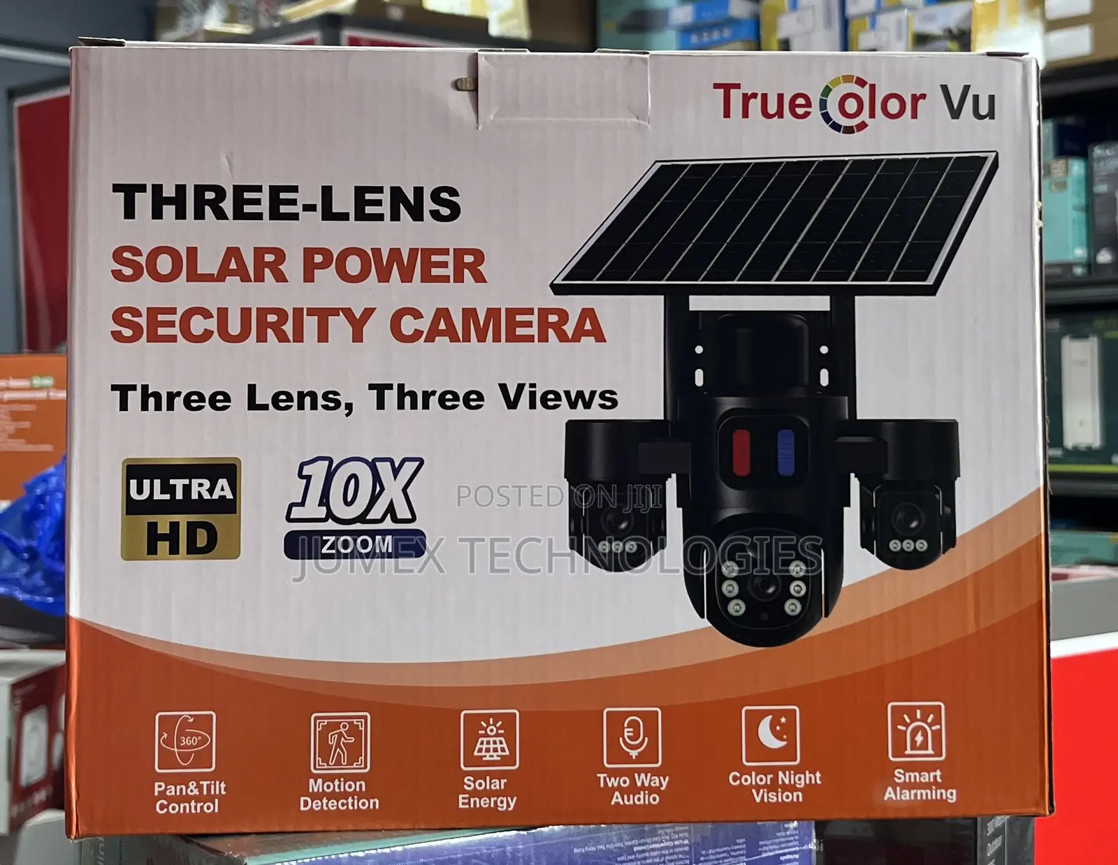 4g 3 Lens Solar Camera True Colorvu 15mp G15-Tl-4g