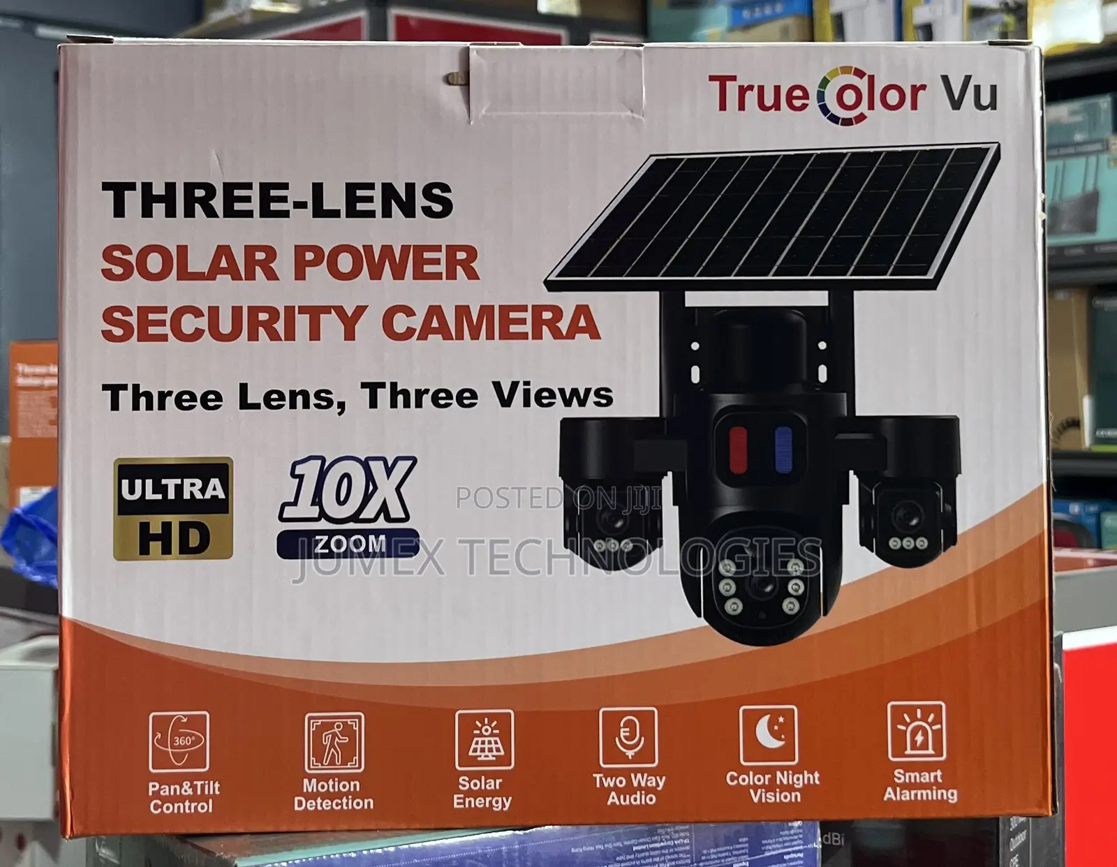 4g 3 Lens Solar Camera True Colorvu 15mp G15-Tl-4g