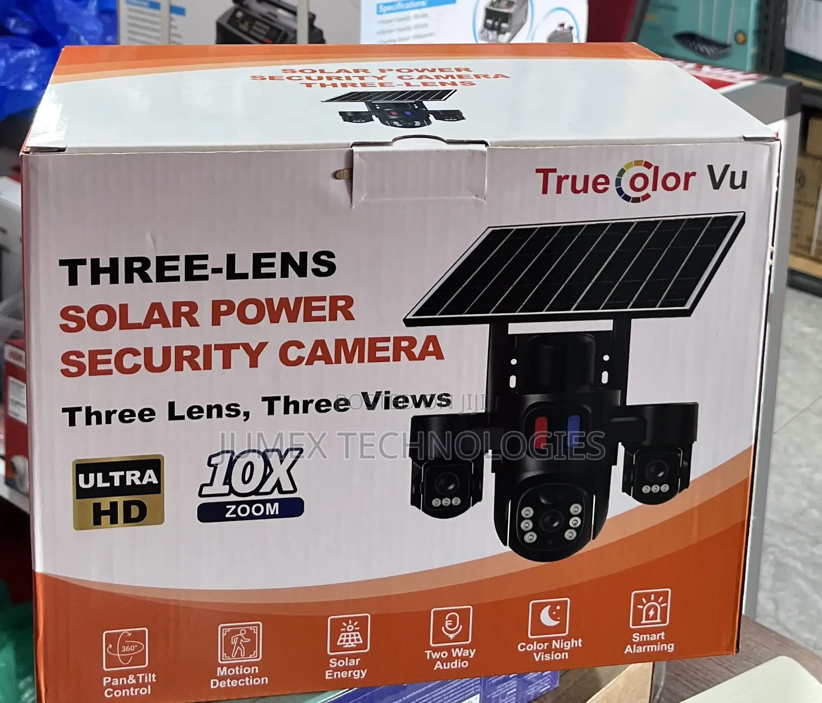 4g 3 Lens Solar Camera True Colorvu 15mp G15-Tl-4g