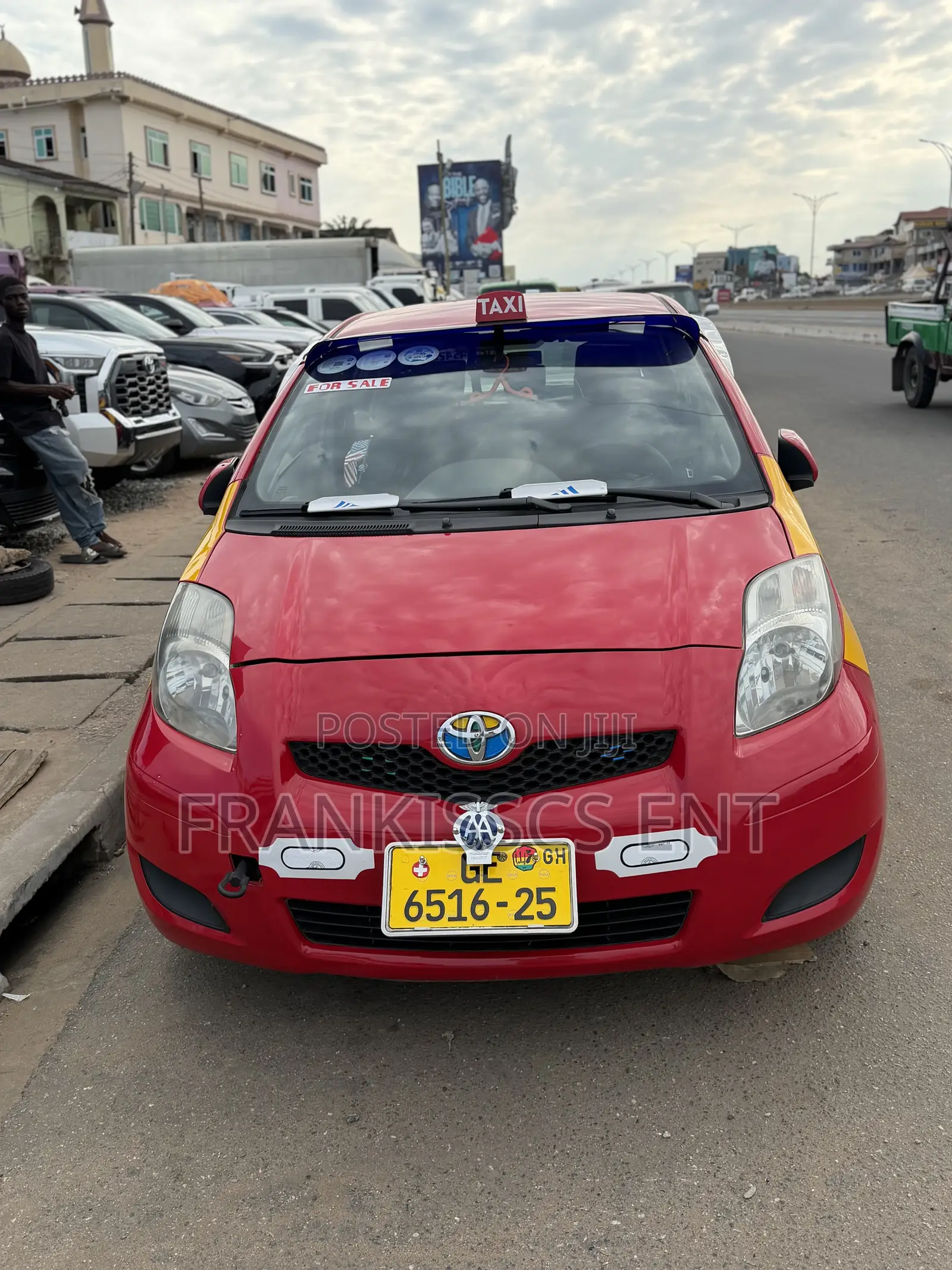 Toyota Yaris 1.3 VVT-i 2007 Red