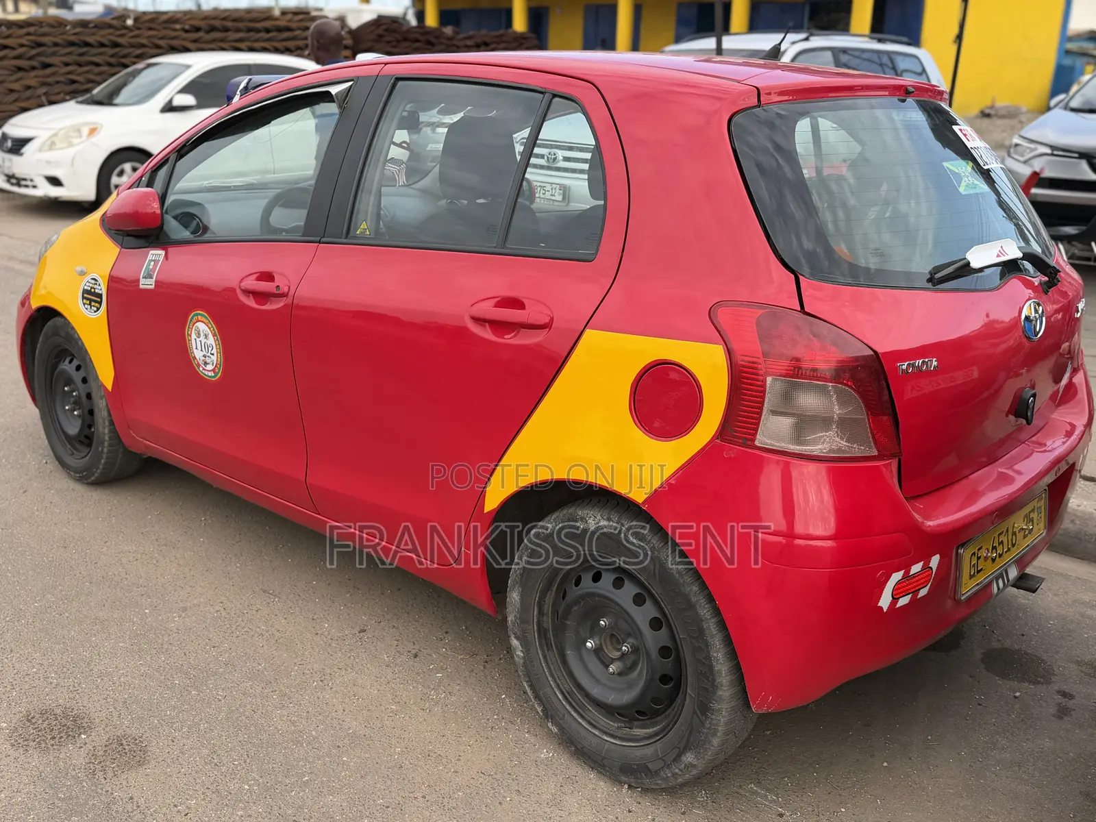 Toyota Yaris 1.3 VVT-i 2007 Red