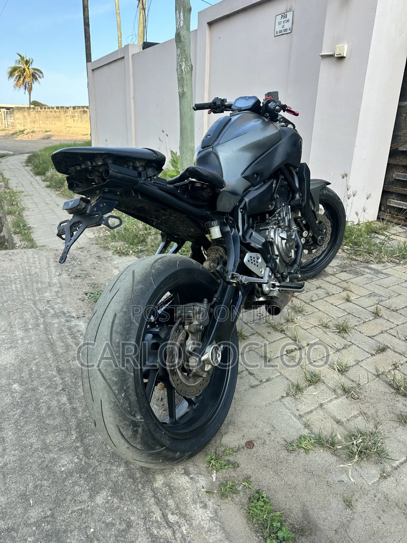 Yamaha MT-07 2016 Gray
