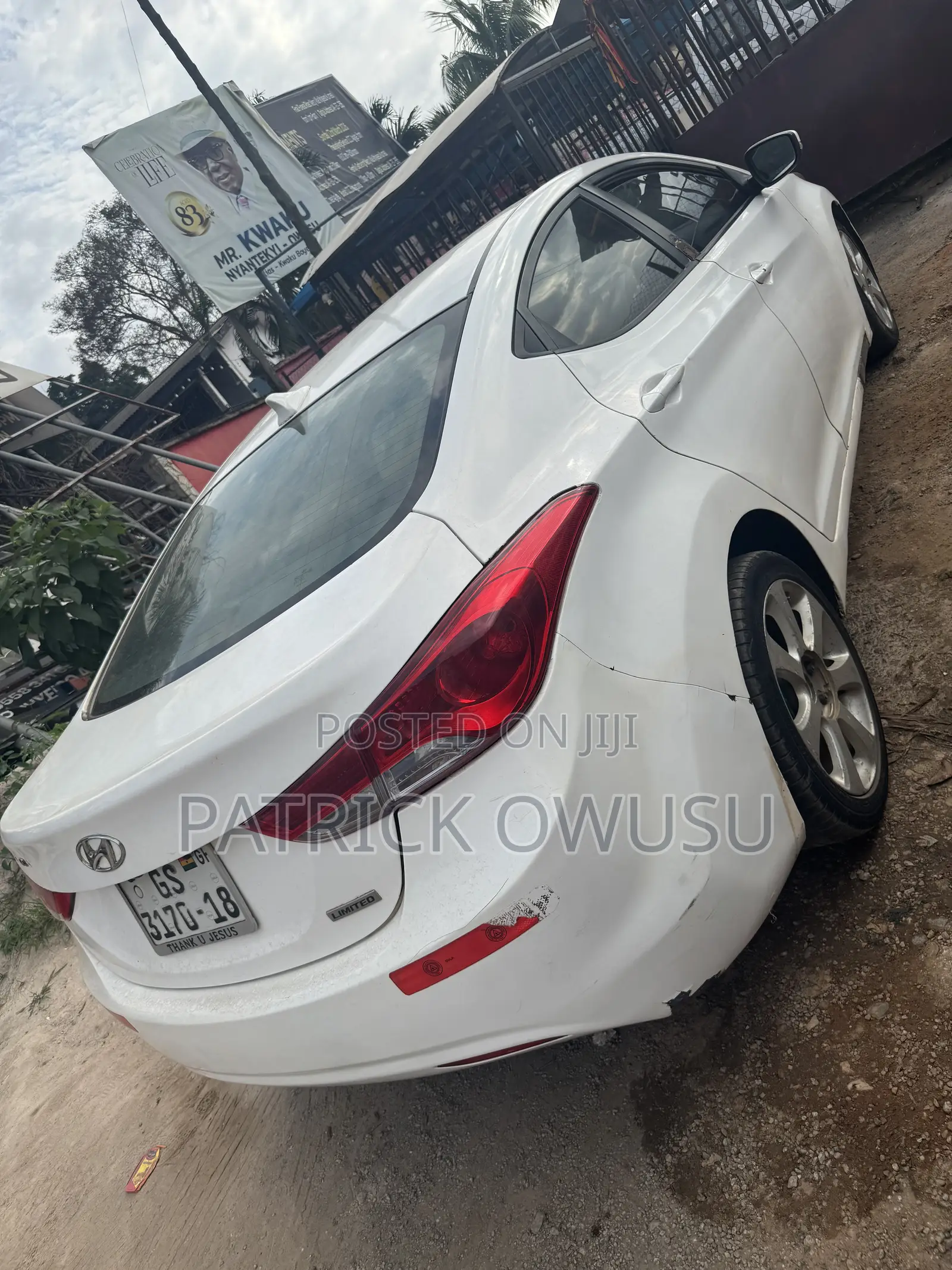 Hyundai Elantra 2013 White