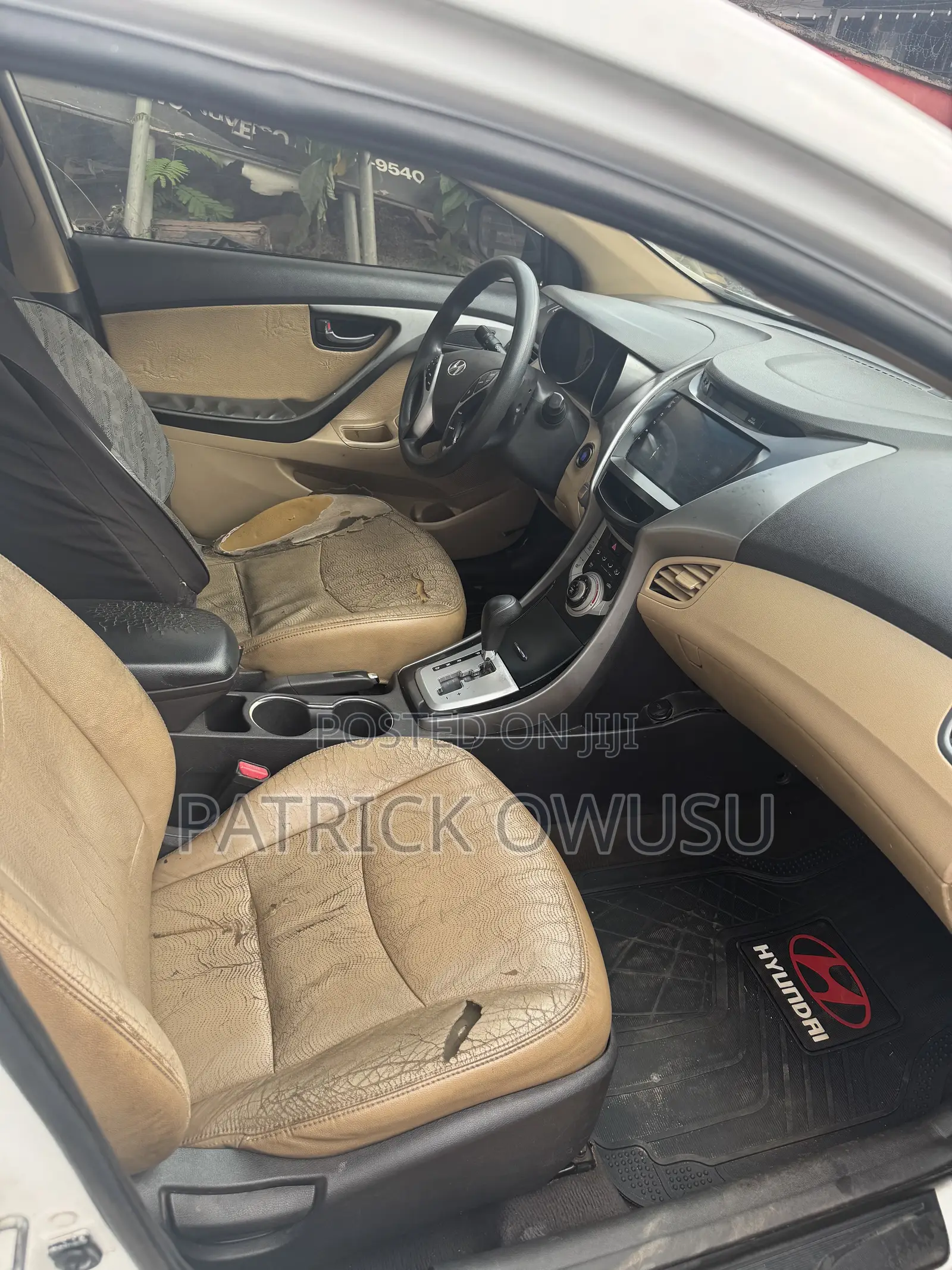 Hyundai Elantra 2013 White