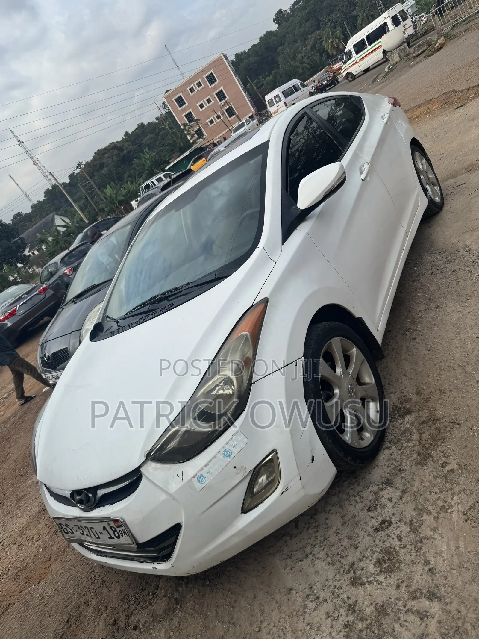 Hyundai Elantra 2013 White