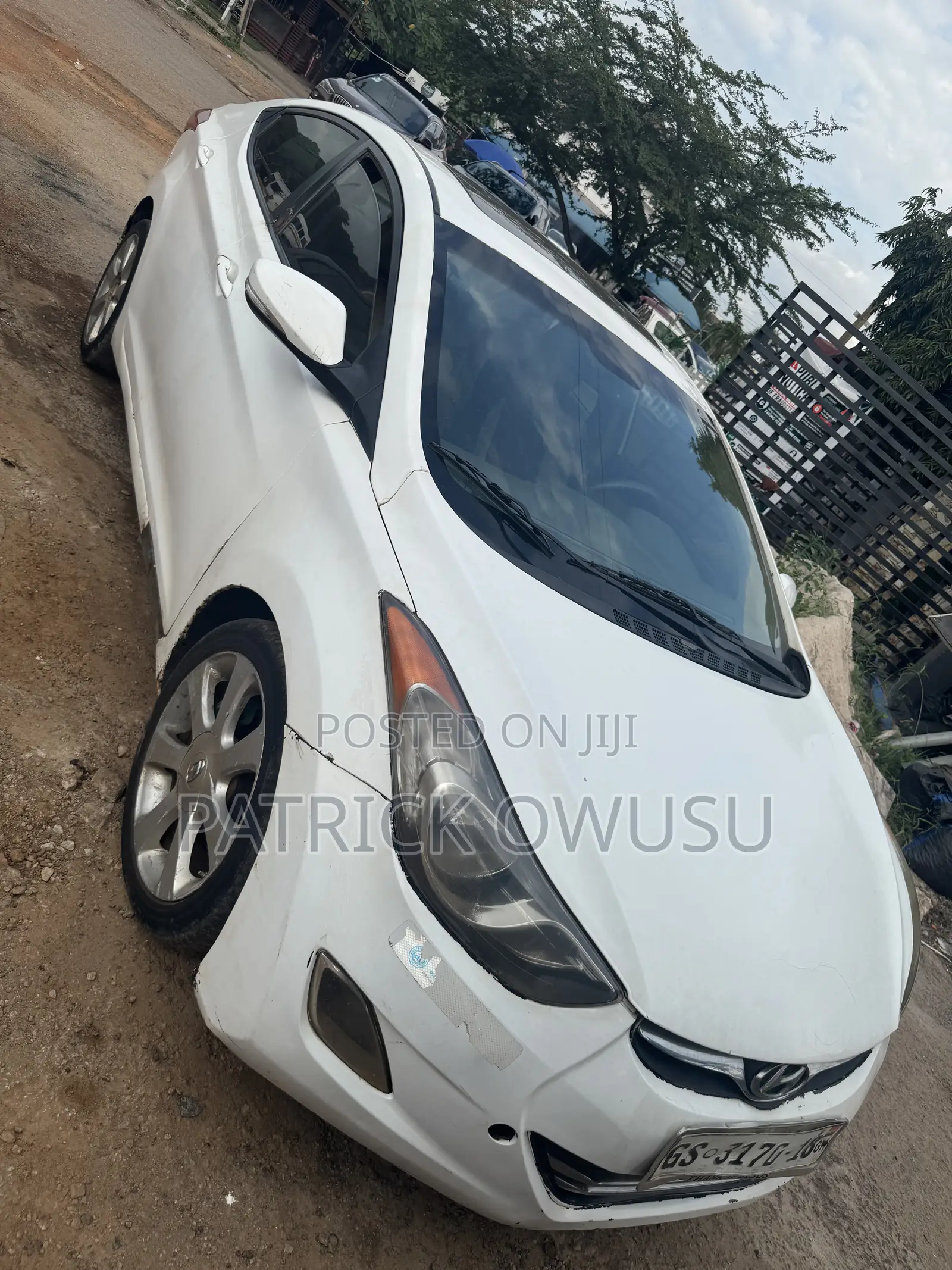 Hyundai Elantra 2013 White