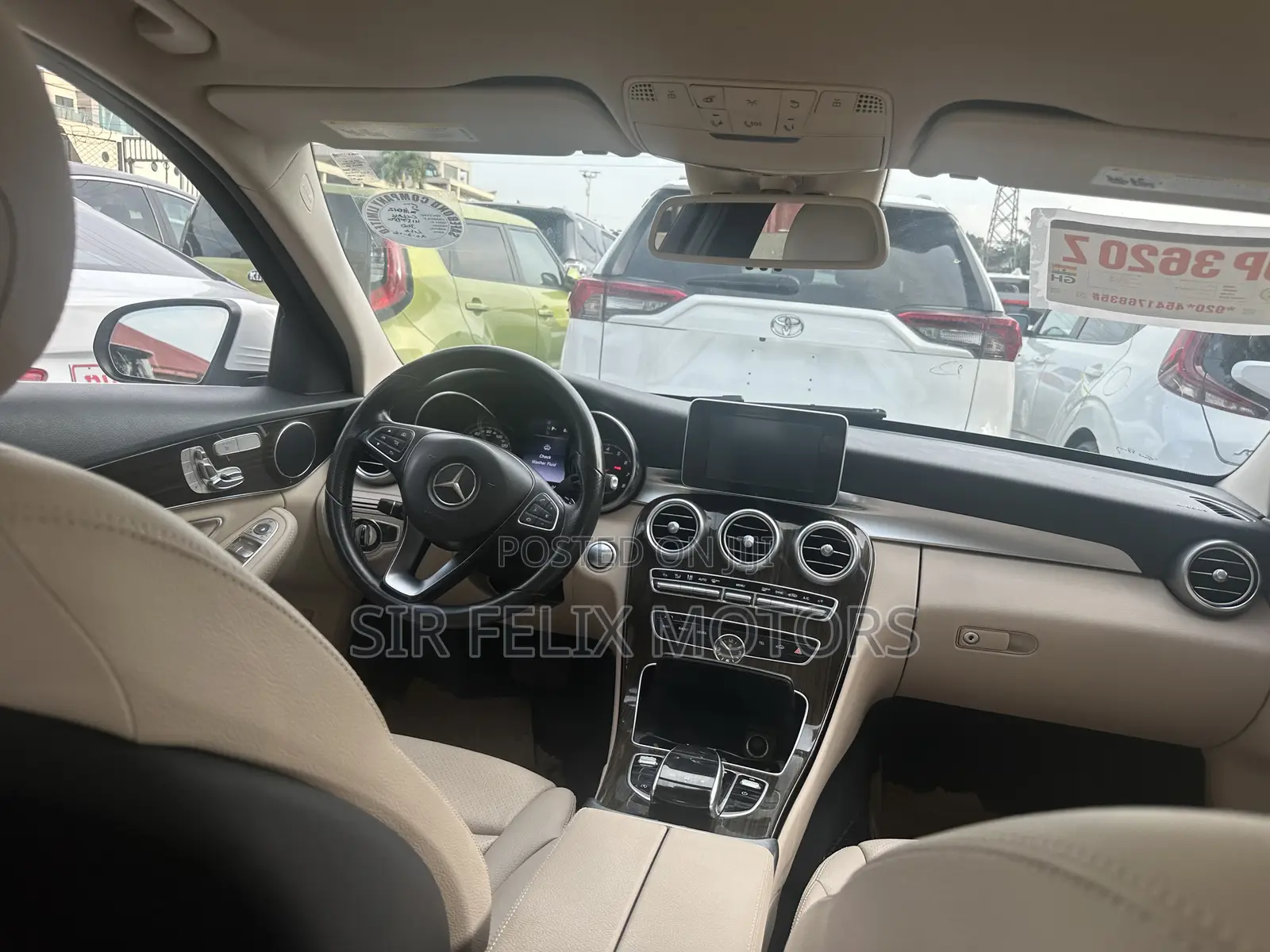 Mercedes-Benz C300 Base 4Matic Sedan AWD (2.0L 4cyl 7A) 2017 White