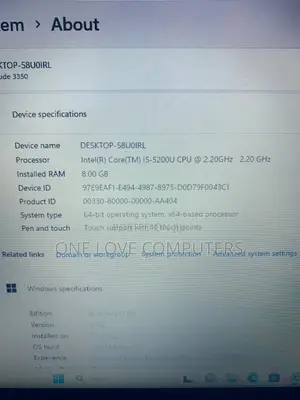 Laptop Dell Latitude 3350 8GB Intel Core i5 SSD 256GB