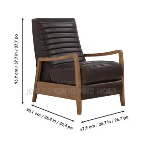 Leather Recliner Accent Chair