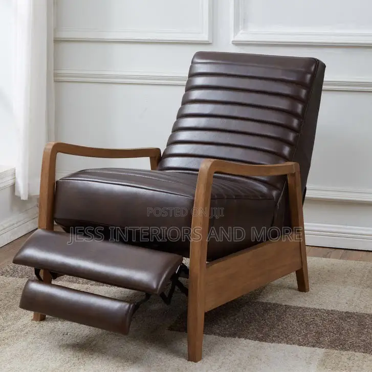 Leather Recliner Accent Chair