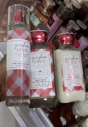 USA Bath and Body Works Gingham Love ORIGINAL