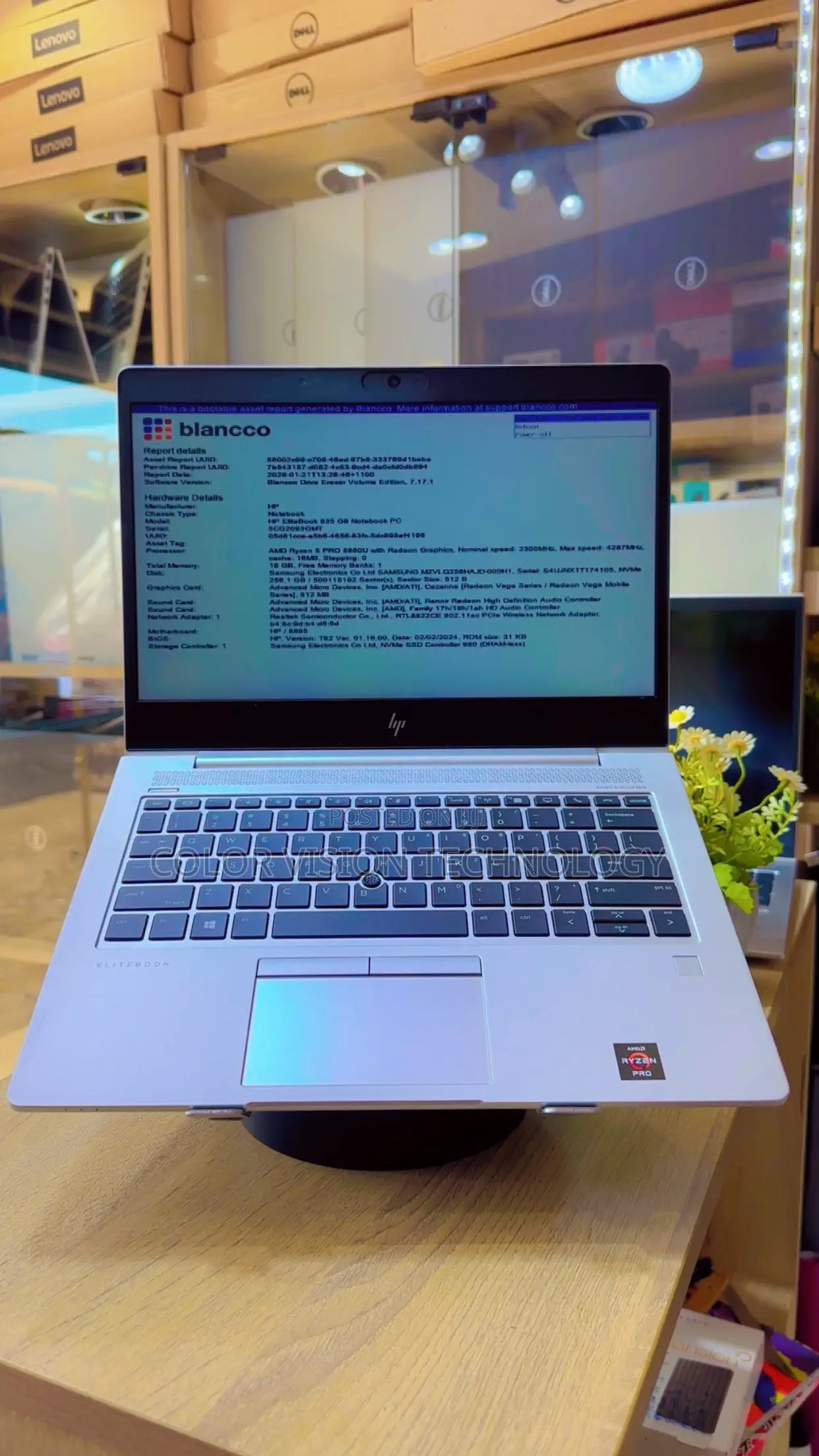 Laptop HP EliteBook 745 G6 8GB AMD Ryzen 5 SSD 256GB