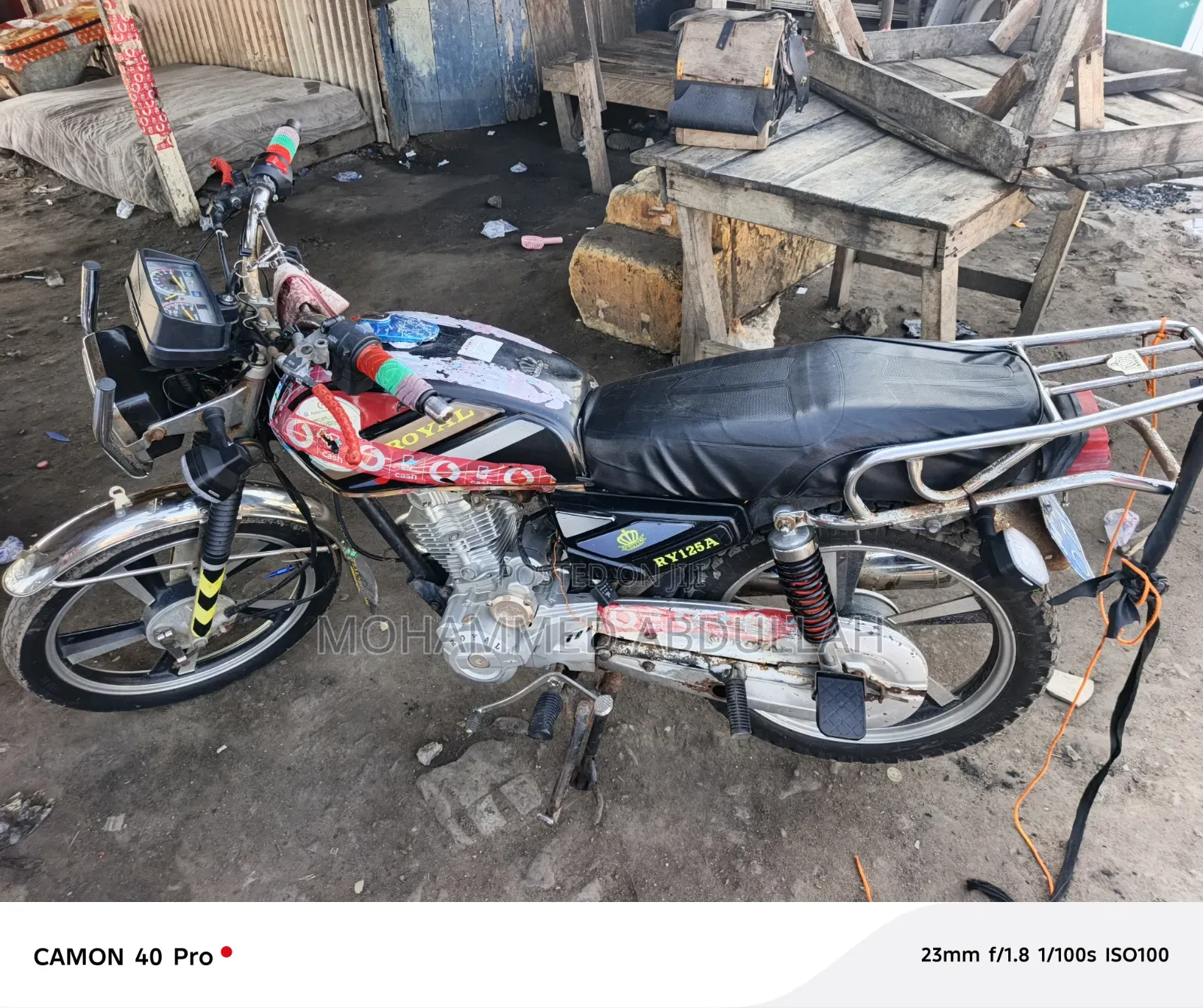 Royal RY125 2025 Black