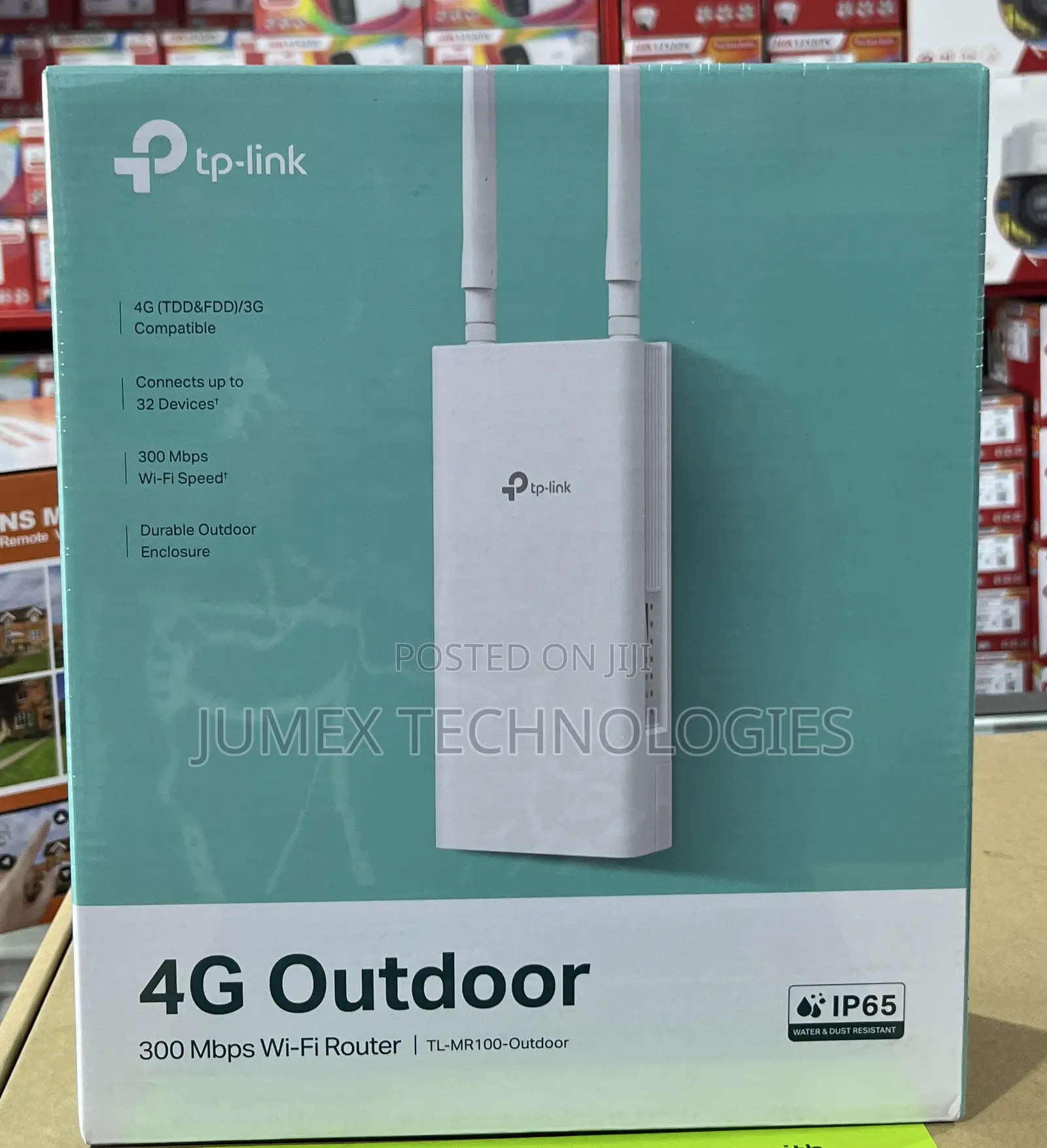 TP-Link 4g Outdoor Router 300mbps Wifi Tl-Mr100-Outdoor