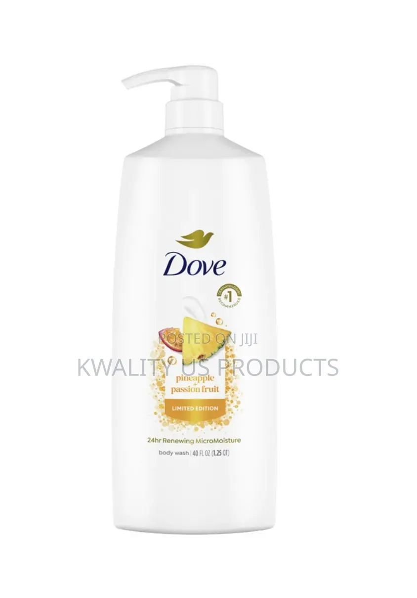Dove Pineapple + Passion Fruit Body Wash - 1.25 Litres