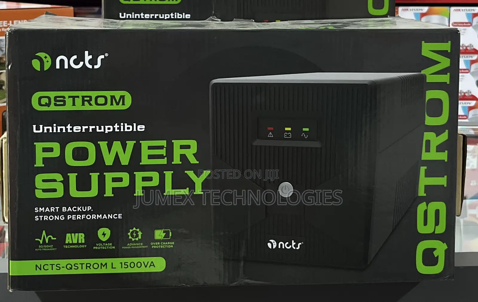 1500va Ups 900w NCTS Uninterrupted Power Supply Smart Backup Qstrom