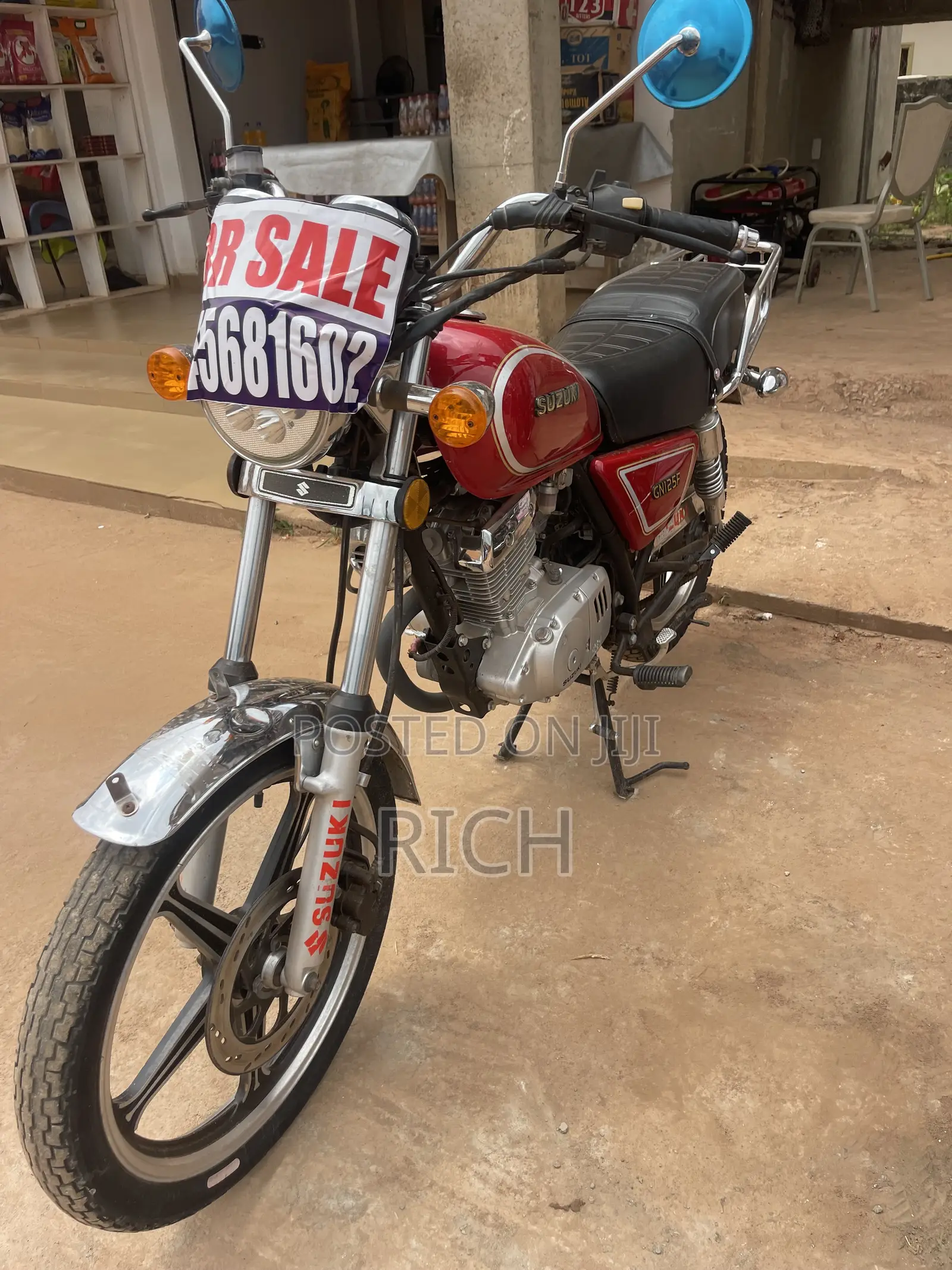 New Suzuki GN 125-2 2022 Red