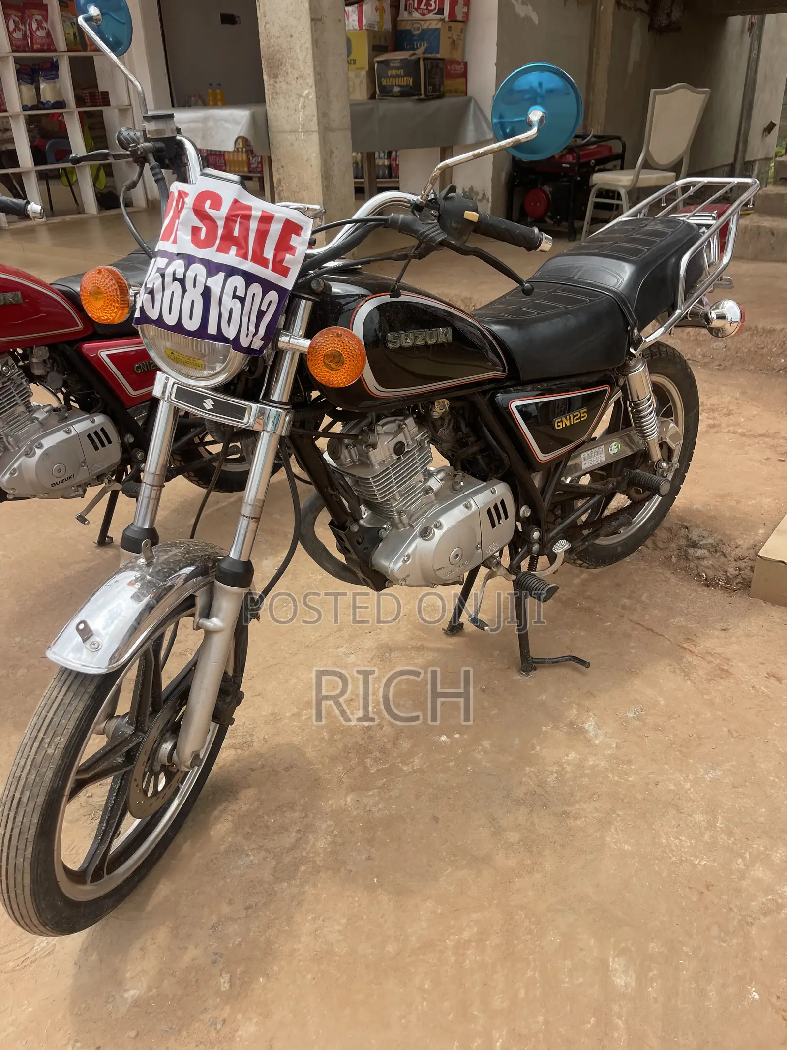 New Suzuki GN 125-2 2022 Red