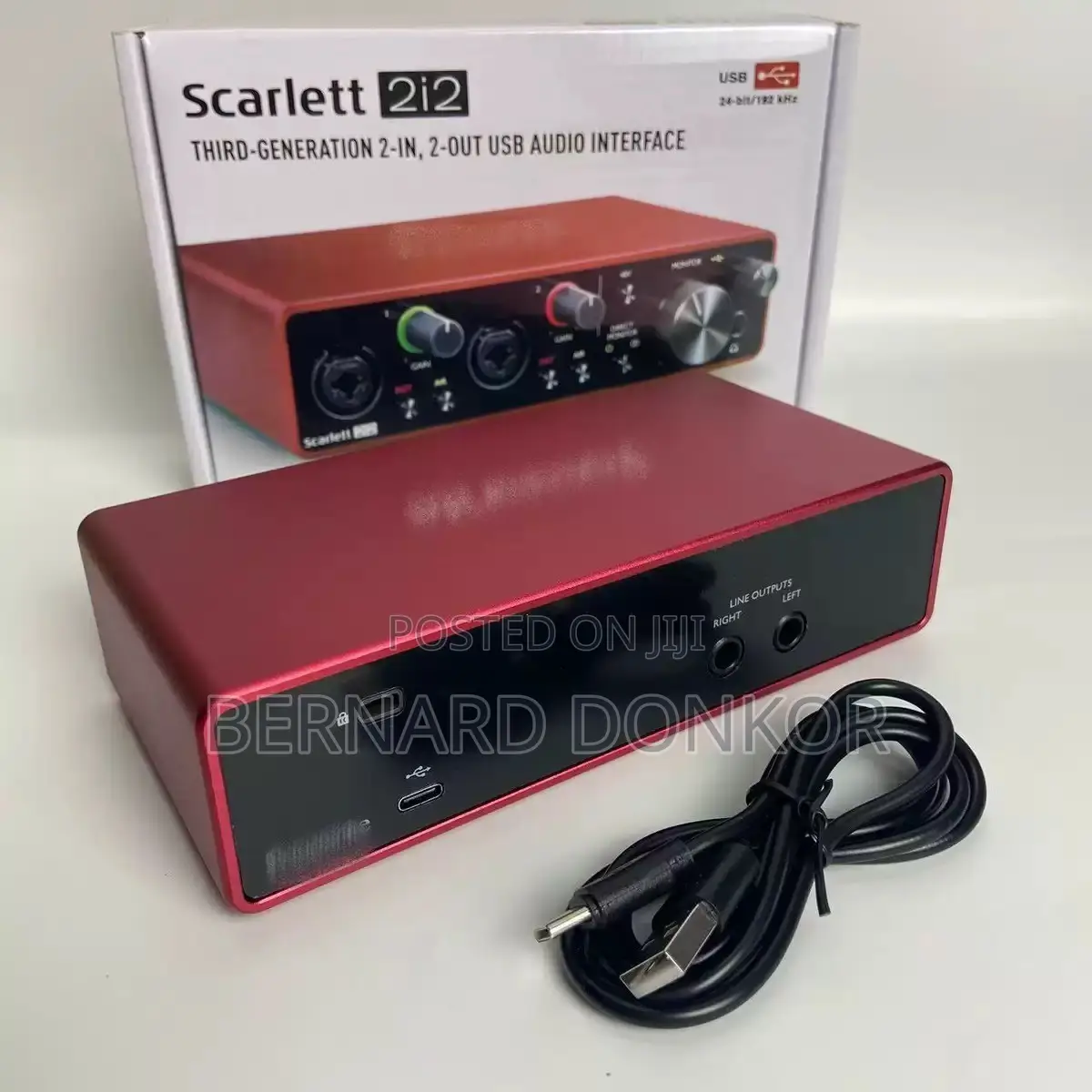 Scarlet Focusrite Sound Cards 2i2, 3rd Generation